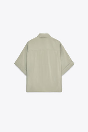 Flowing Short Sleeve Shirt