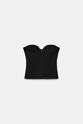 Sweetheart Neckline Top