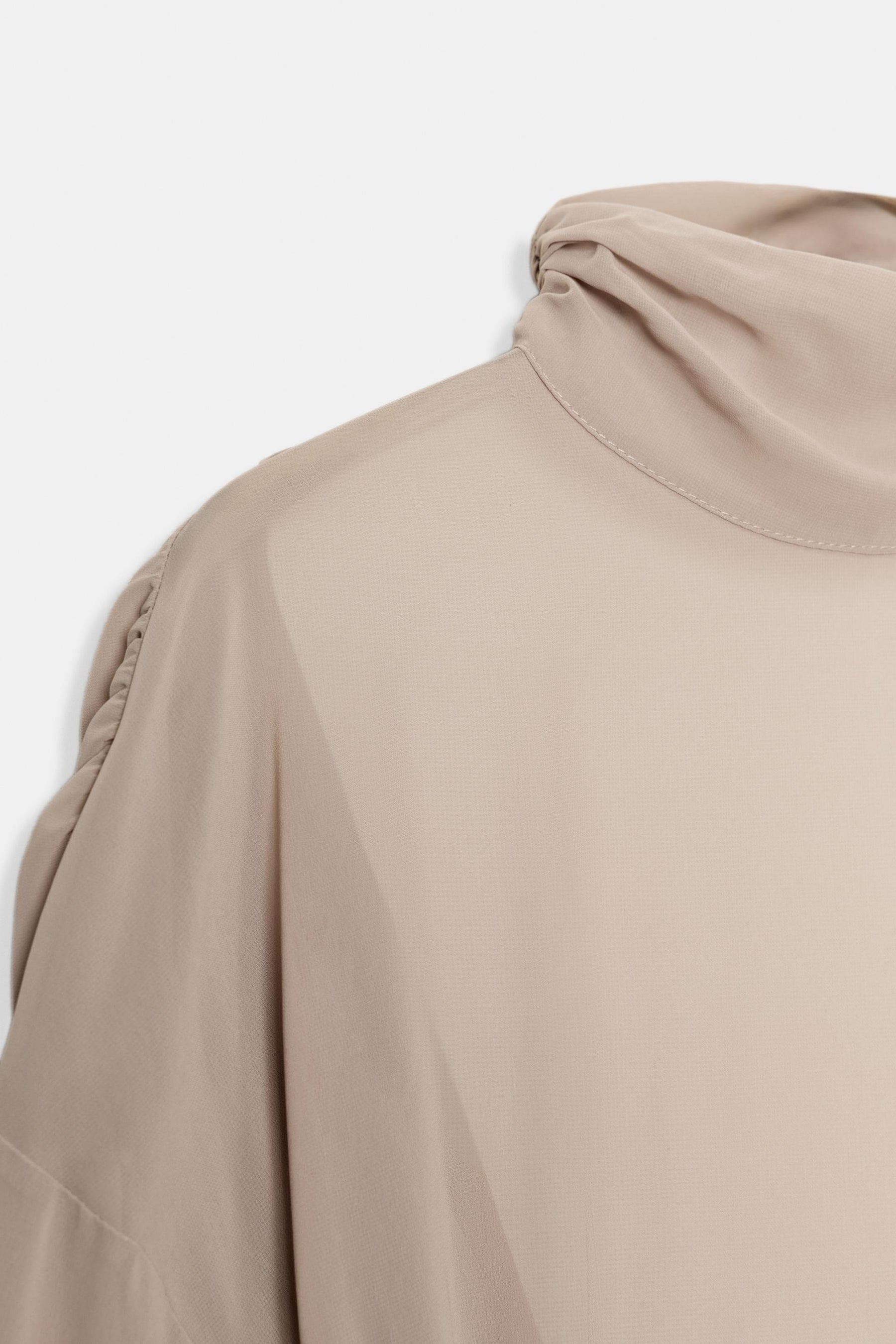 Georgette Bodysuit with Detail