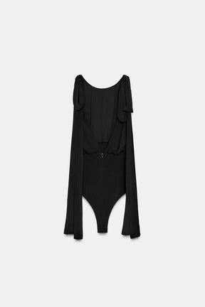 Georgette Bodysuit with Bows