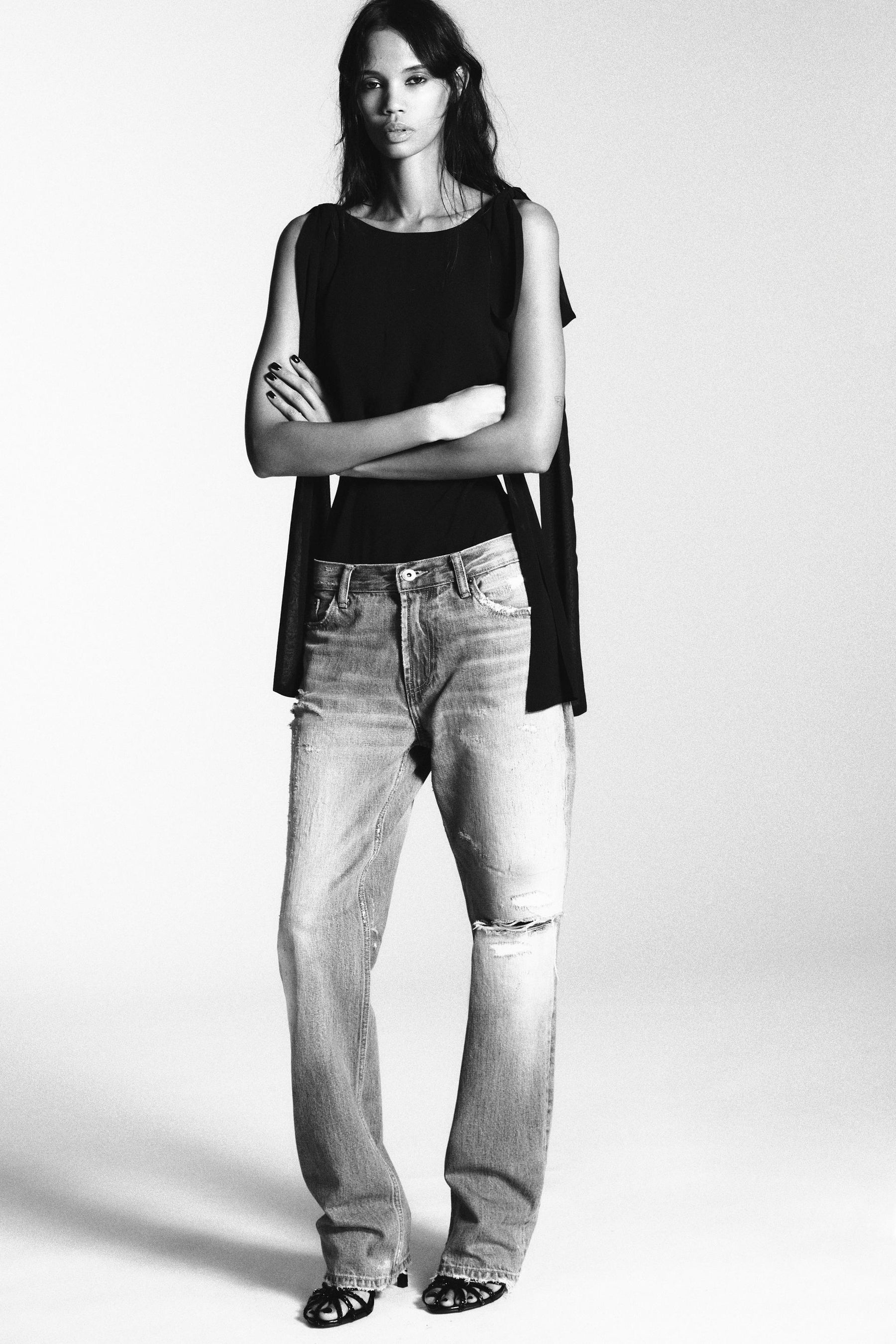 Georgette Bodysuit with Bows