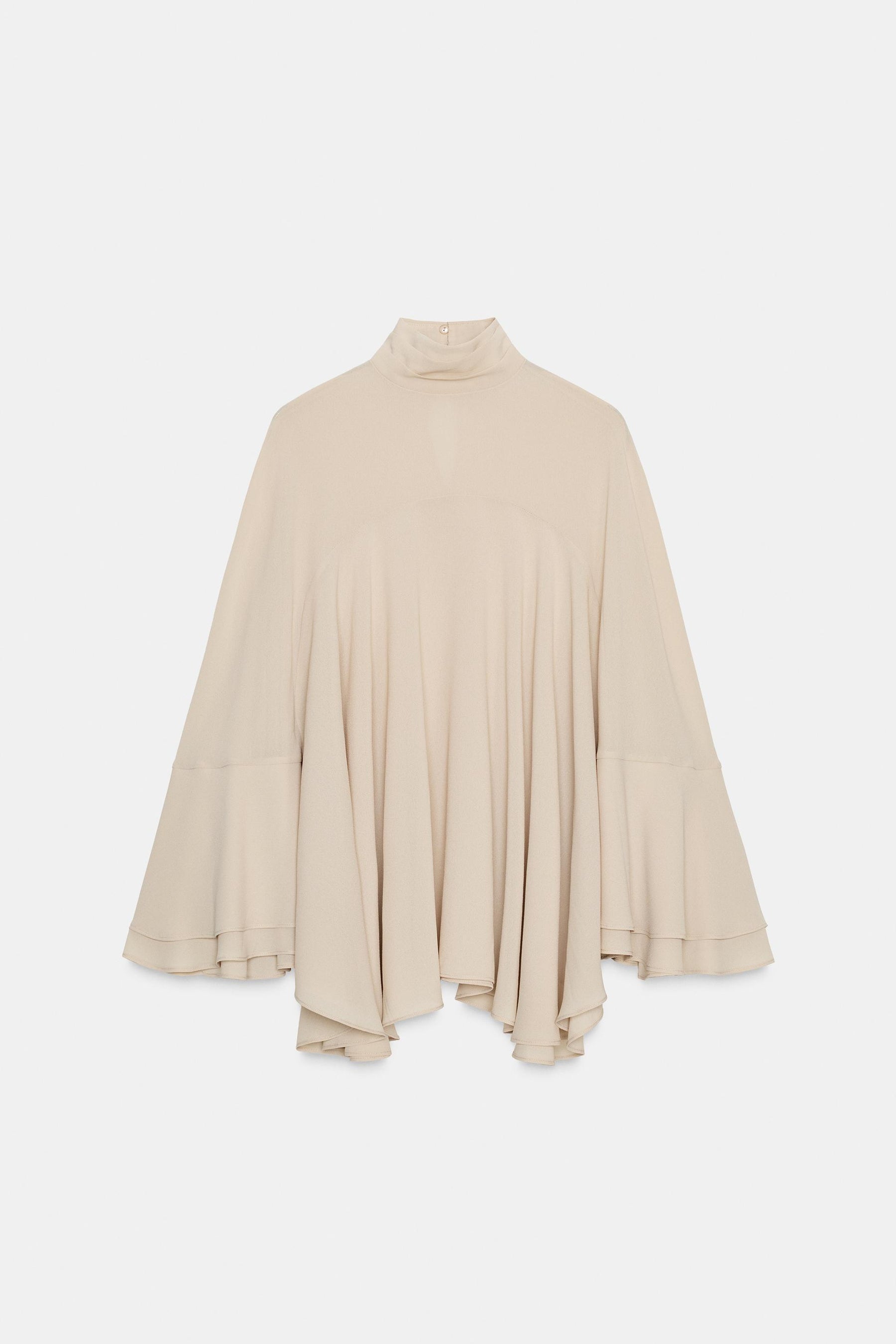Georgette Cape Top