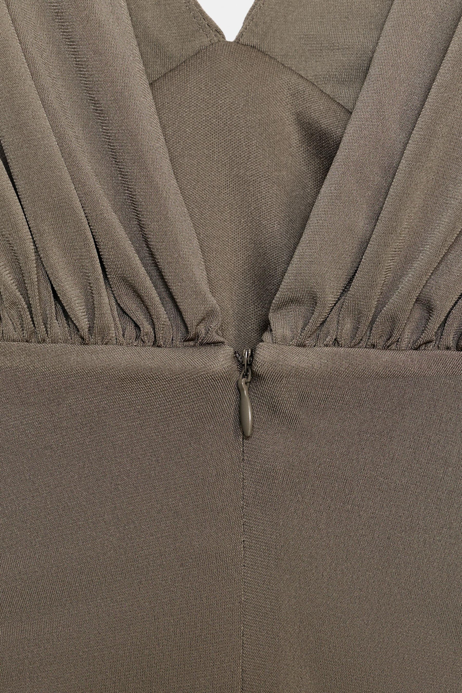 VOLUMINOUS SHORT DRESS - Image 10