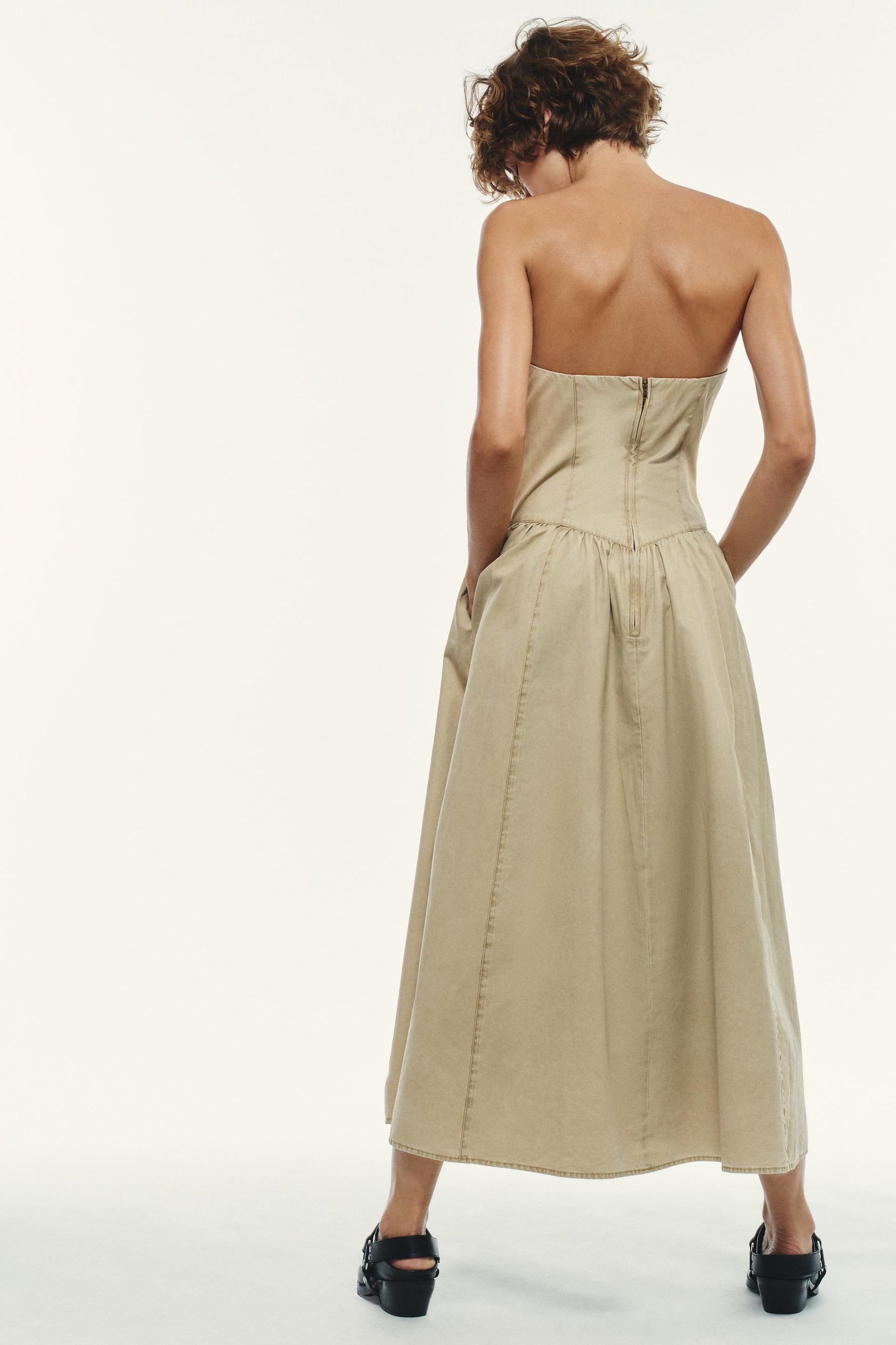 STRAPLESS DRESS - Image 5