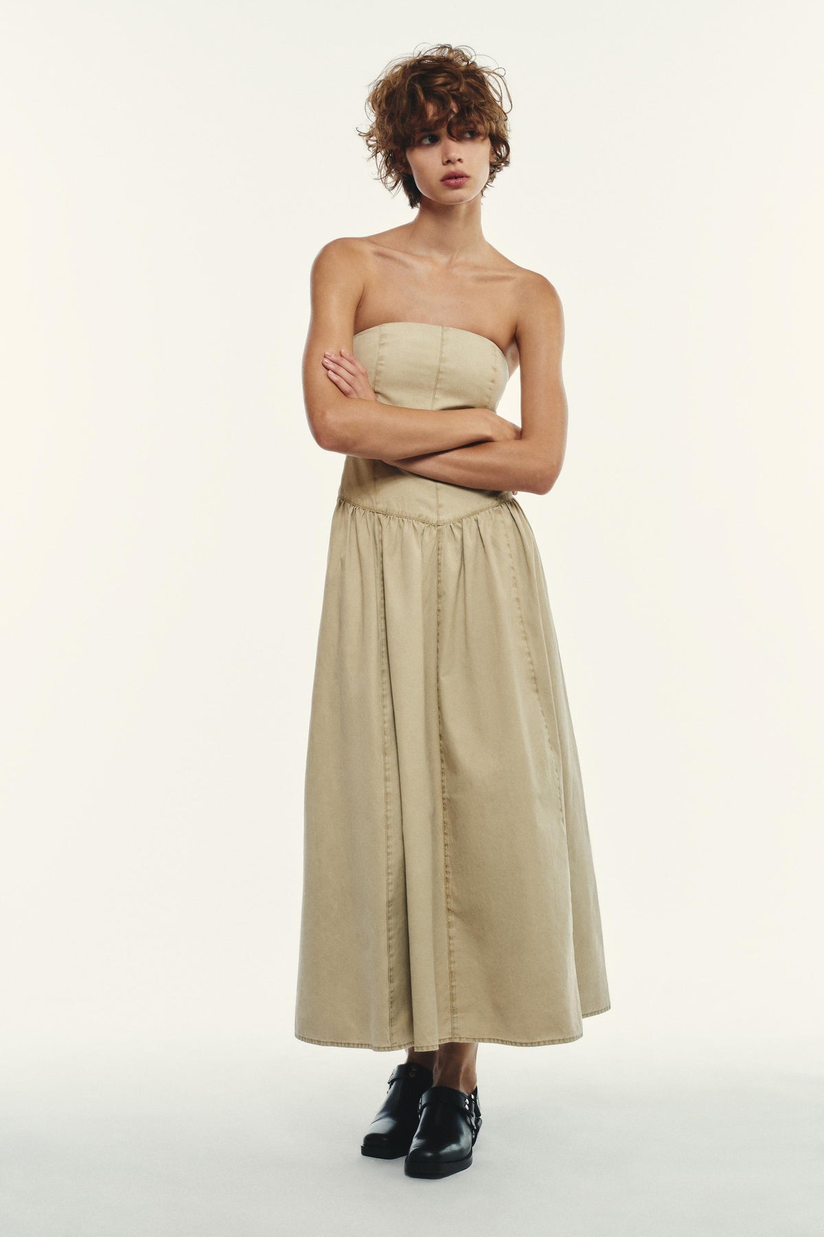 STRAPLESS DRESS - Image 1