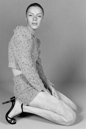 Faux Fur Beaded Shorts