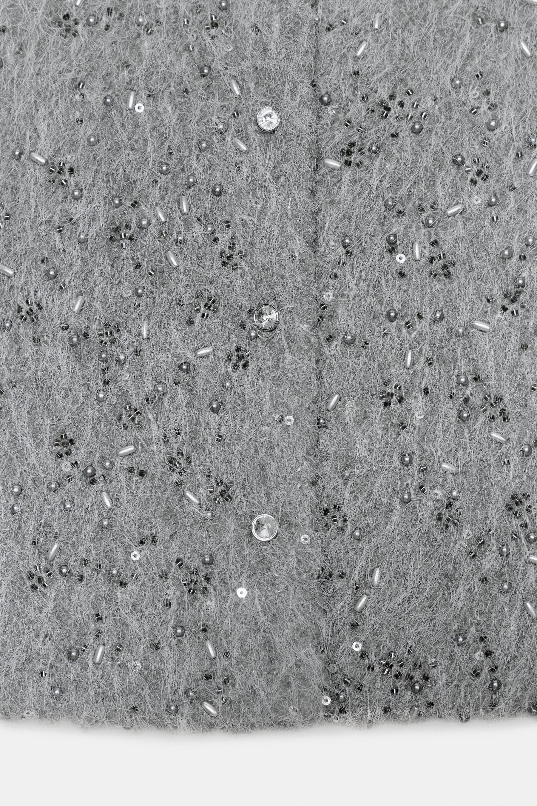 Beaded Sheepskin Jacket