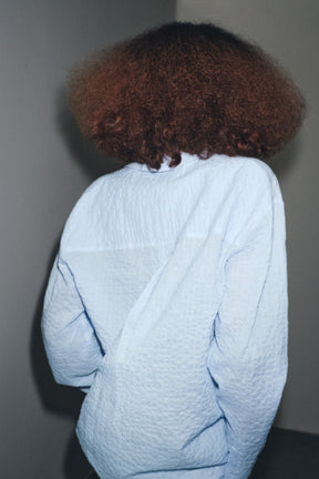 Textured Oversize Shirt