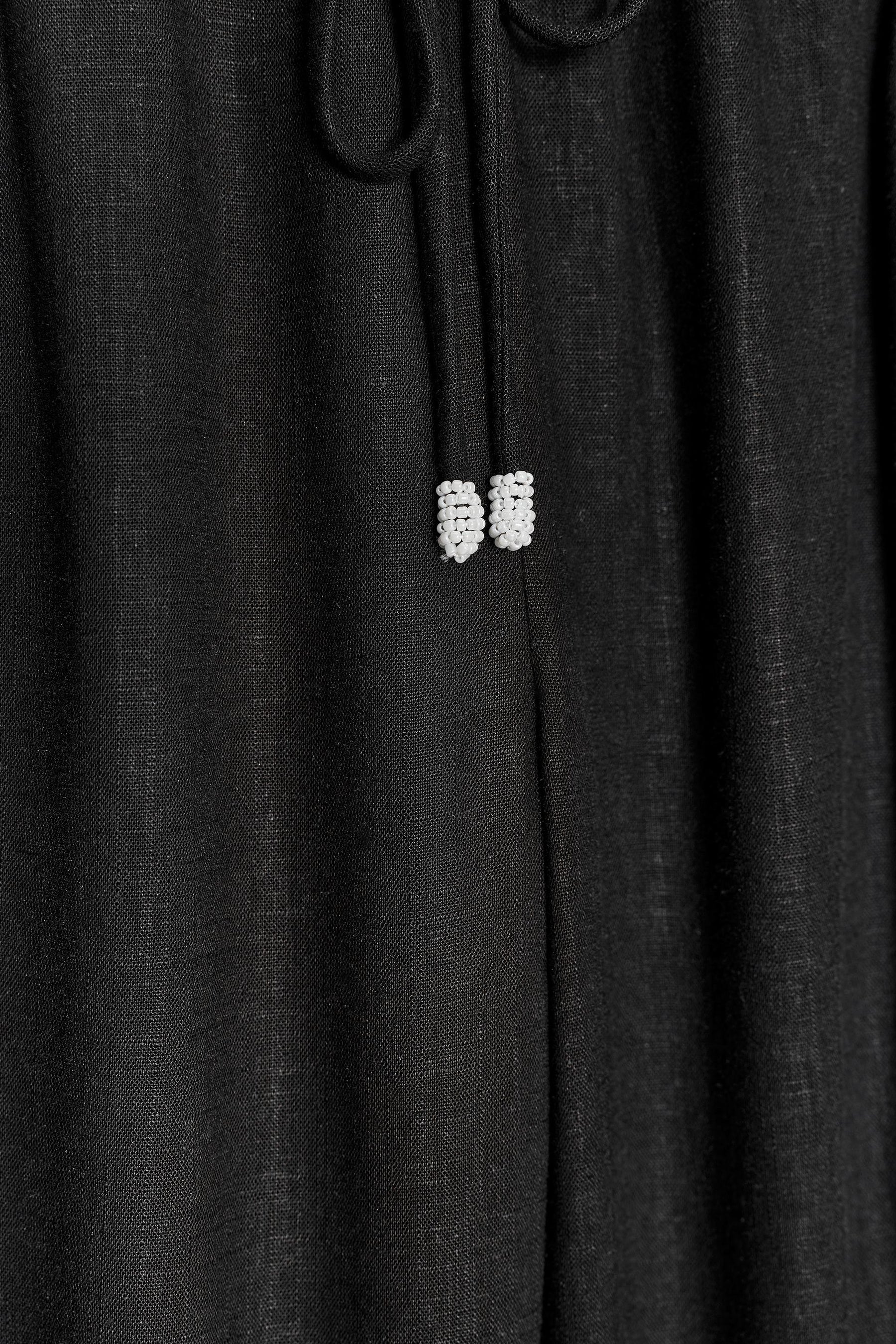 Beaded Embroidery Trousers