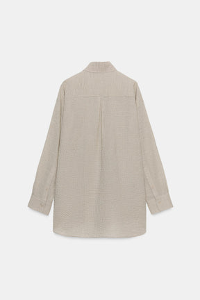 OVERSIZE TEXTURED SHIRT
