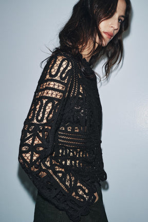 CROCHET BLOUSE