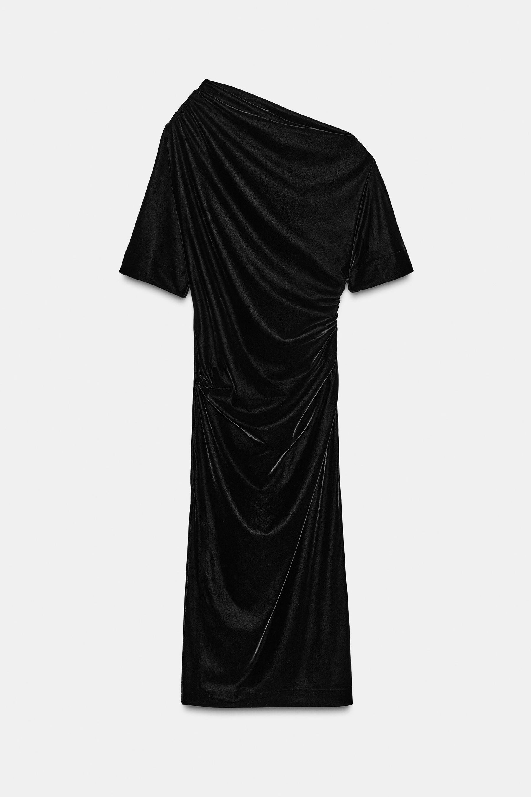 ZW COLLECTION VELVET DRESS - Image 6