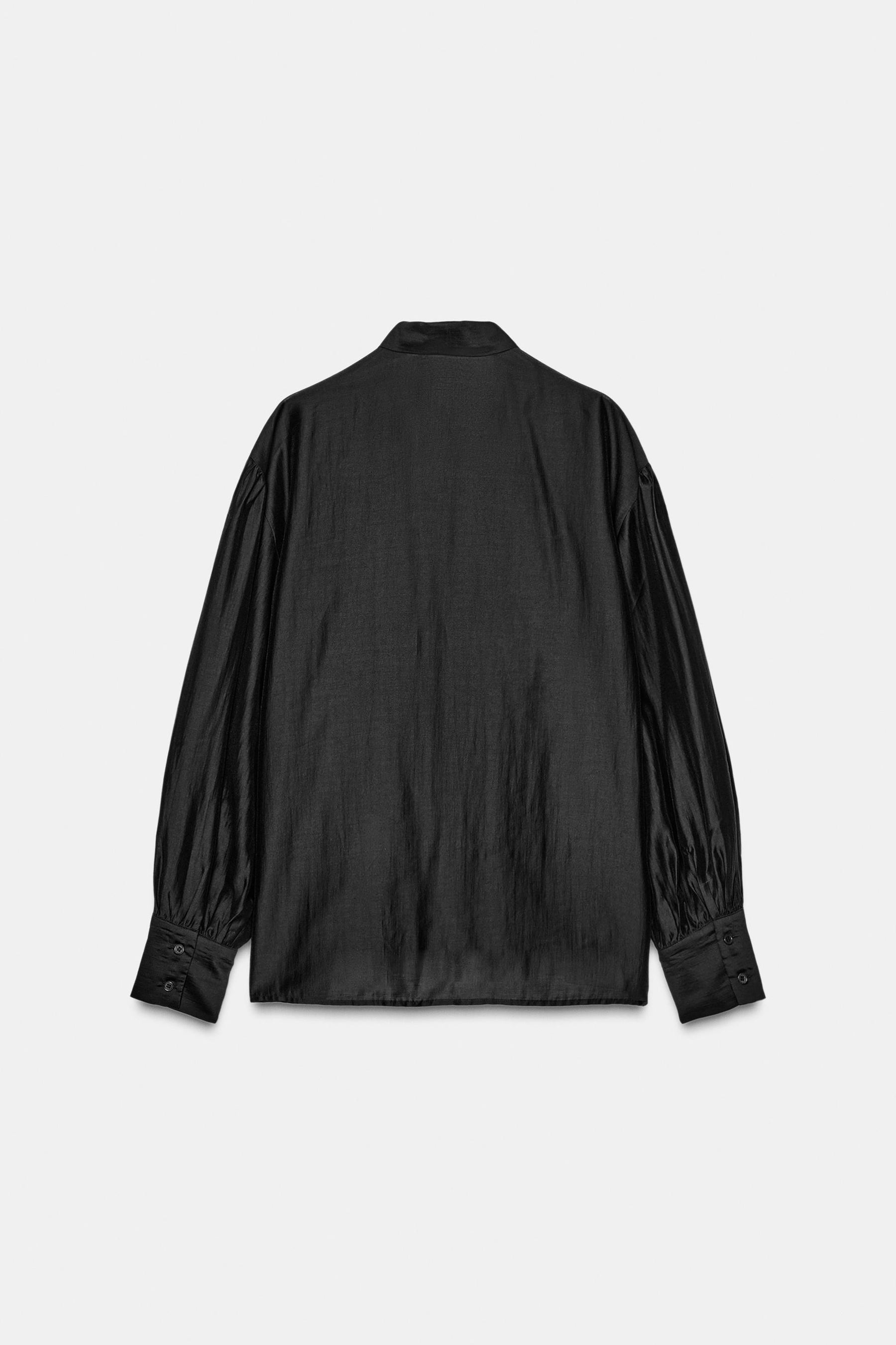 Flowing Shirt with Ties