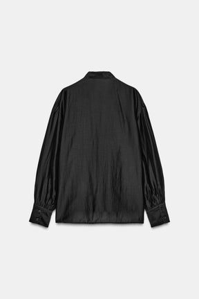 Flowing Shirt with Ties