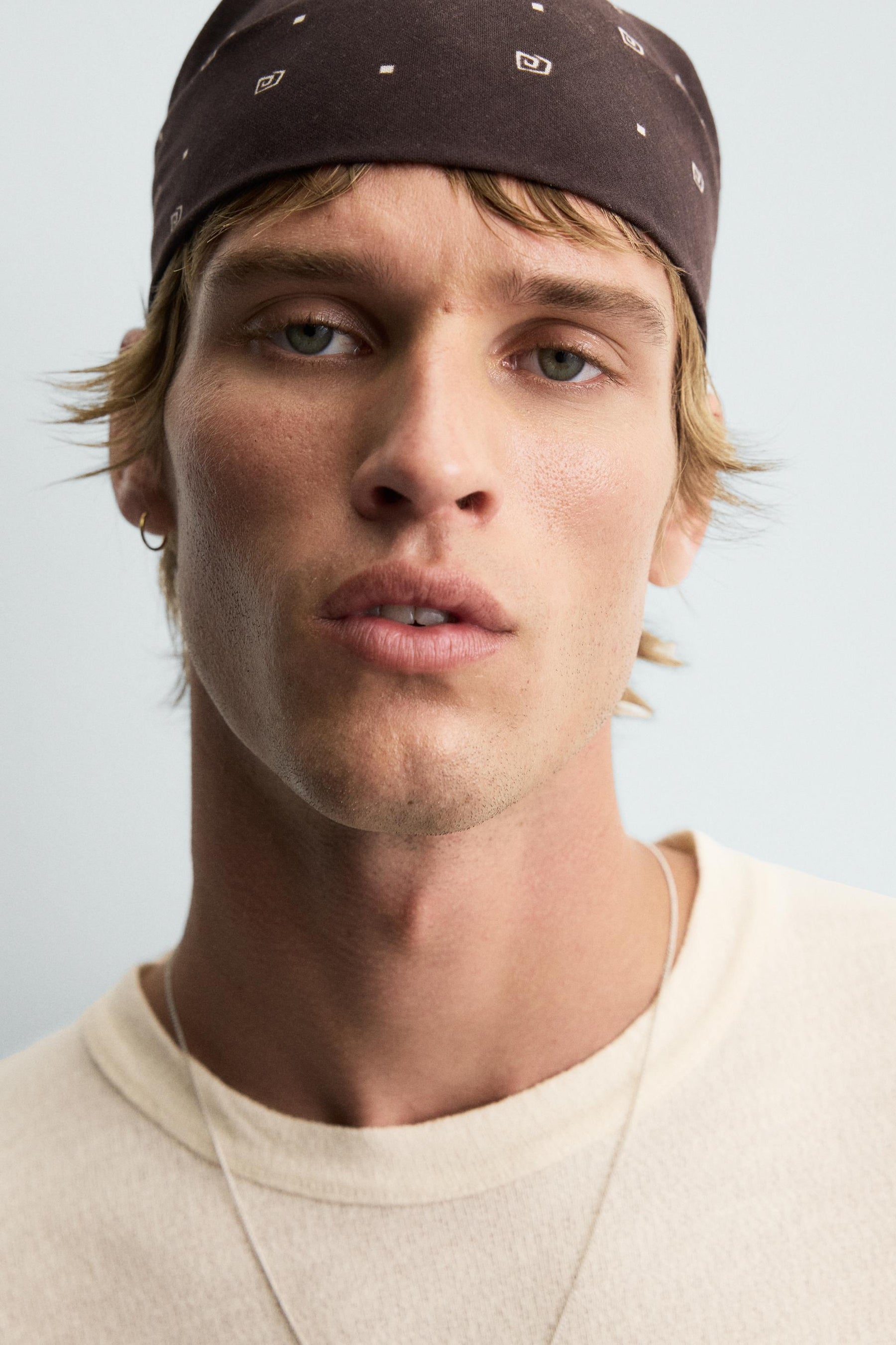 WASHED PRINTED KNIT T-SHIRT - Image 5