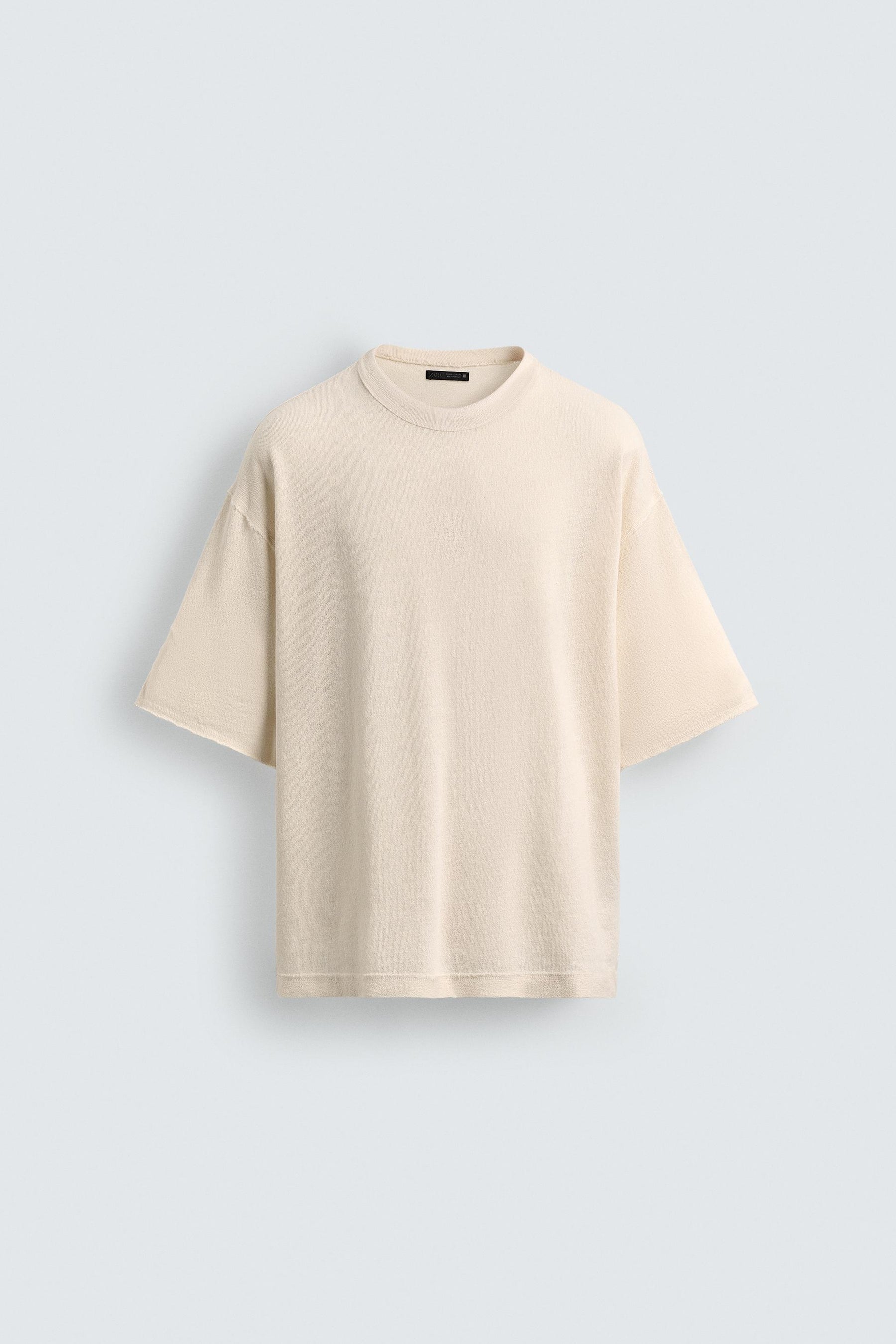WASHED PRINTED KNIT T-SHIRT - Image 8