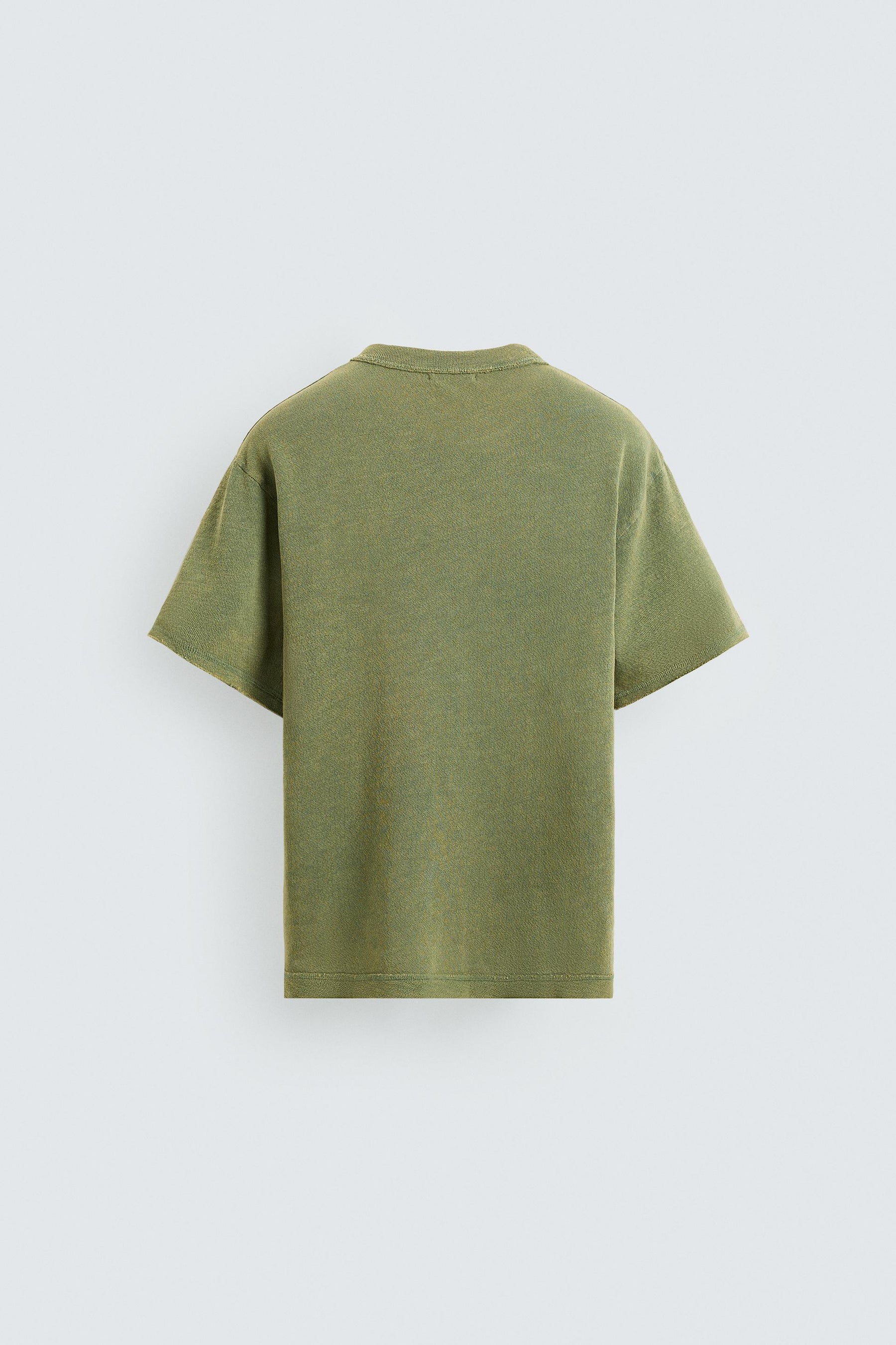 WASHED PRINT KNIT T-SHIRT - Image 7