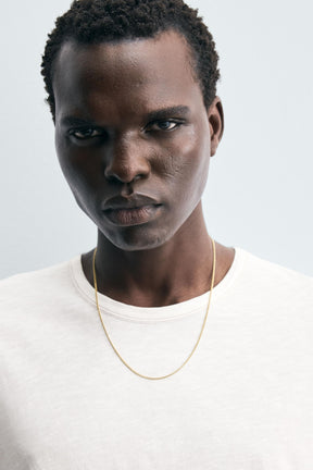 T-SHIRT WITH CONTRAST STITCHING - Image 6