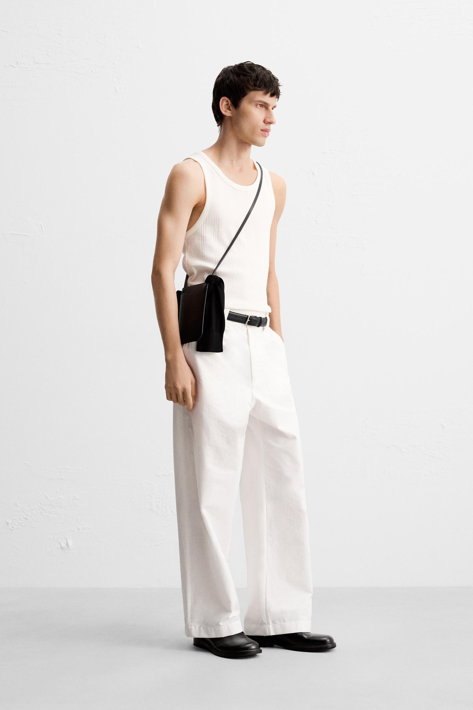 TEXTURED TANK T-SHIRT - Image 4