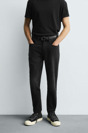 SLIM FIT CROPPED JEANS - Image 2