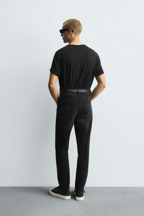 SLIM FIT CROPPED JEANS - Image 3