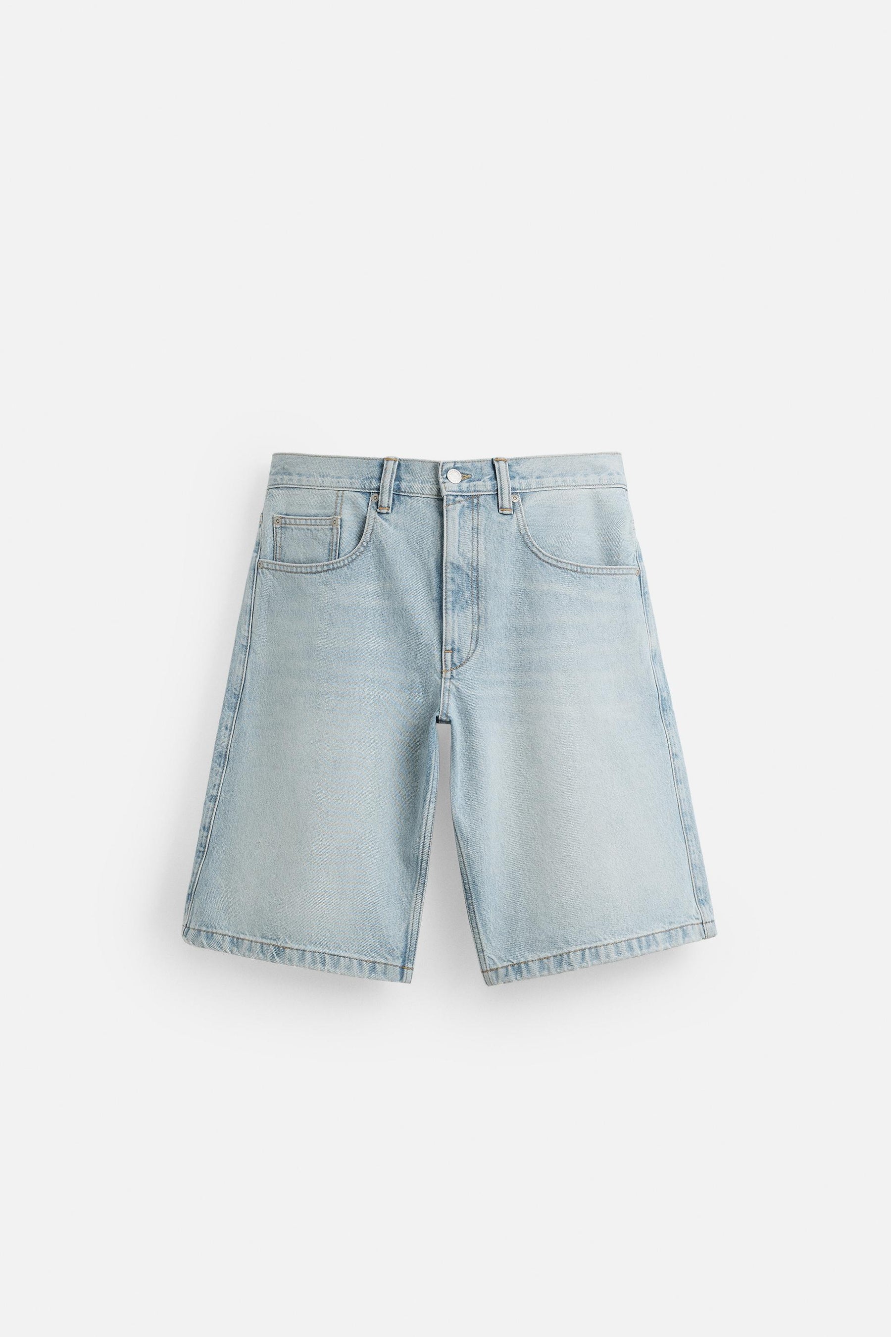 BAGGY FIT DENIM BERMUDAS - Image 6