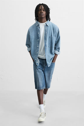 BAGGY FIT DENIM BERMUDAS - Image 5