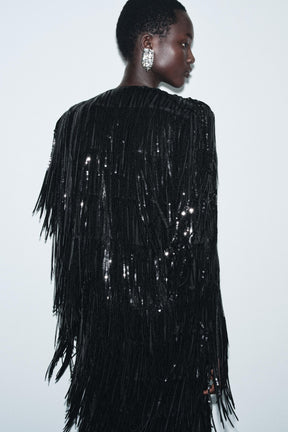 ZW COLLECTION LIMITED EDITION FRINGED JACKET - Image 3