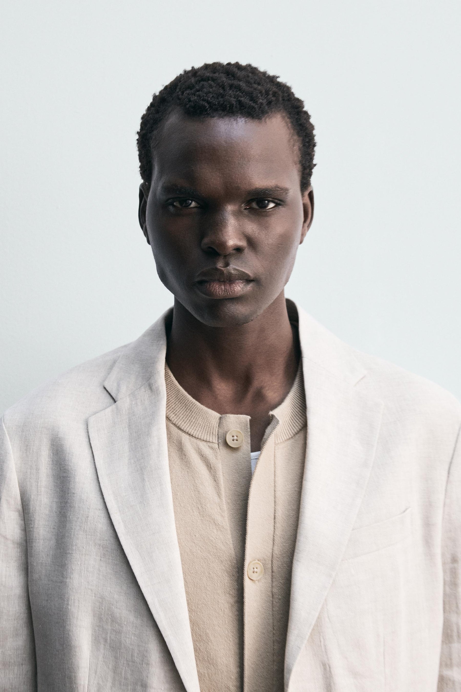 100% LINEN SUIT BLAZER - Image 5