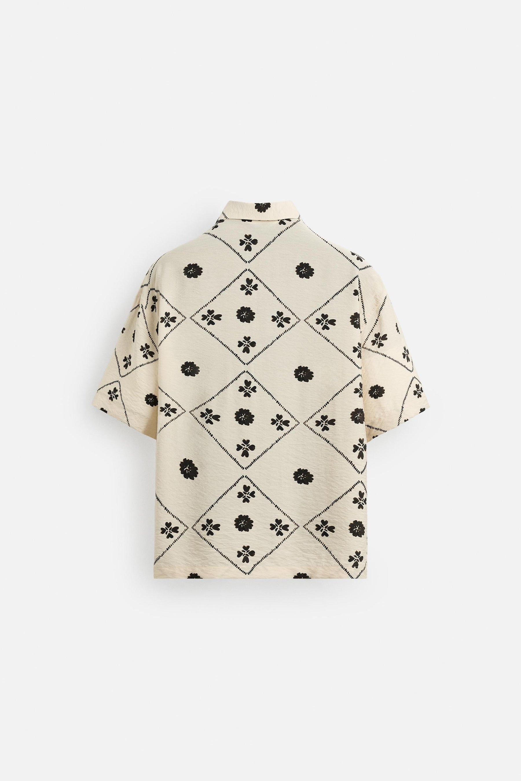 CONTRAST PRINT SHIRT - Image 7