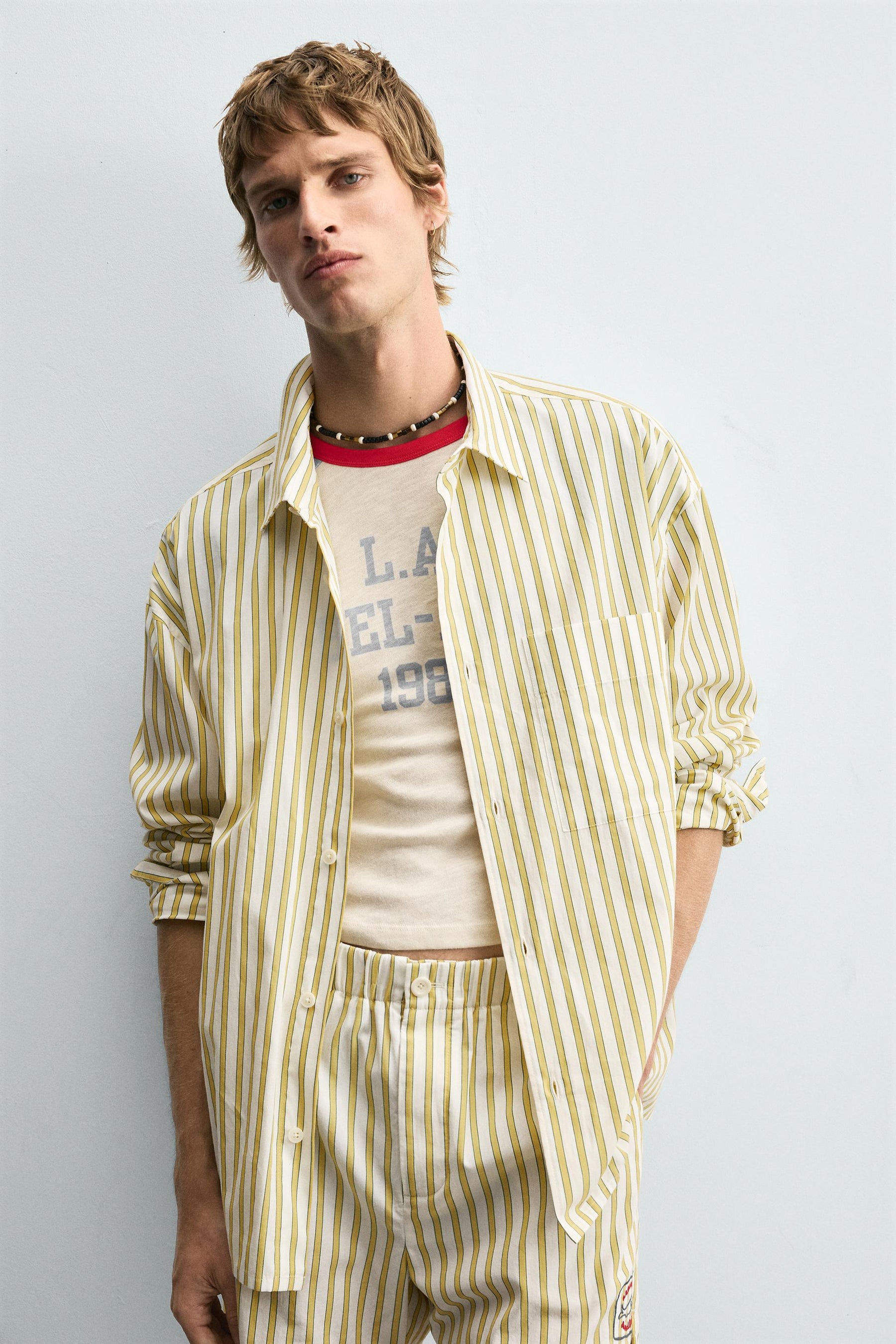 STRIPED SHIRT WITH POCKET - Image 5