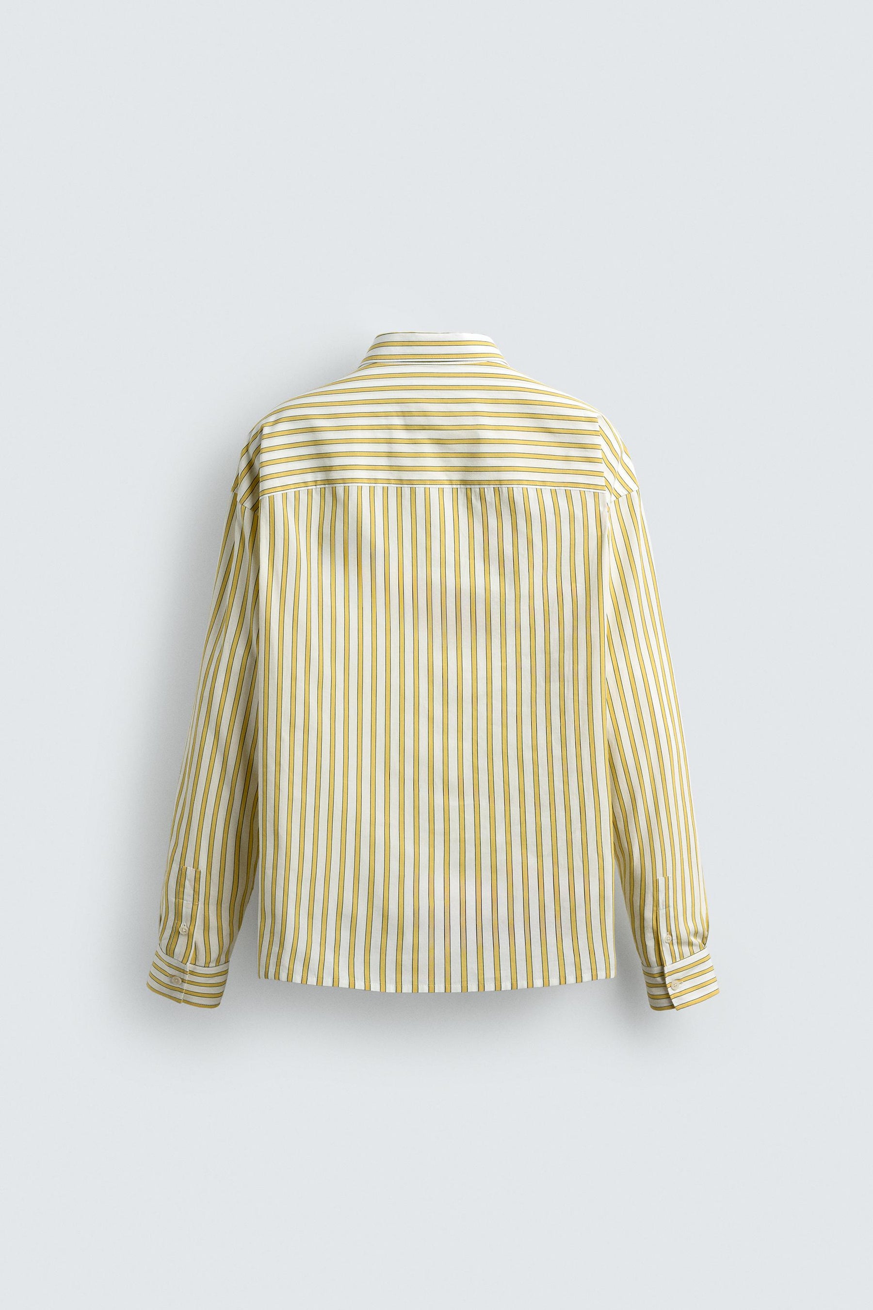 STRIPED SHIRT WITH POCKET - Image 7