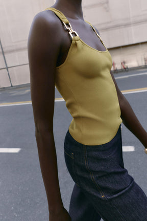 METAL DETAIL KNIT TOP - Image 5