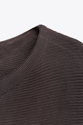 SLEEVELESS RIB KNIT TOP - Image 6