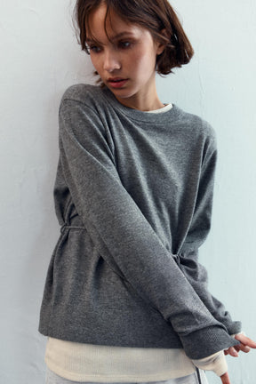 KNIT JUMPER WITH LACE-UP OPEN BACK - Image 4