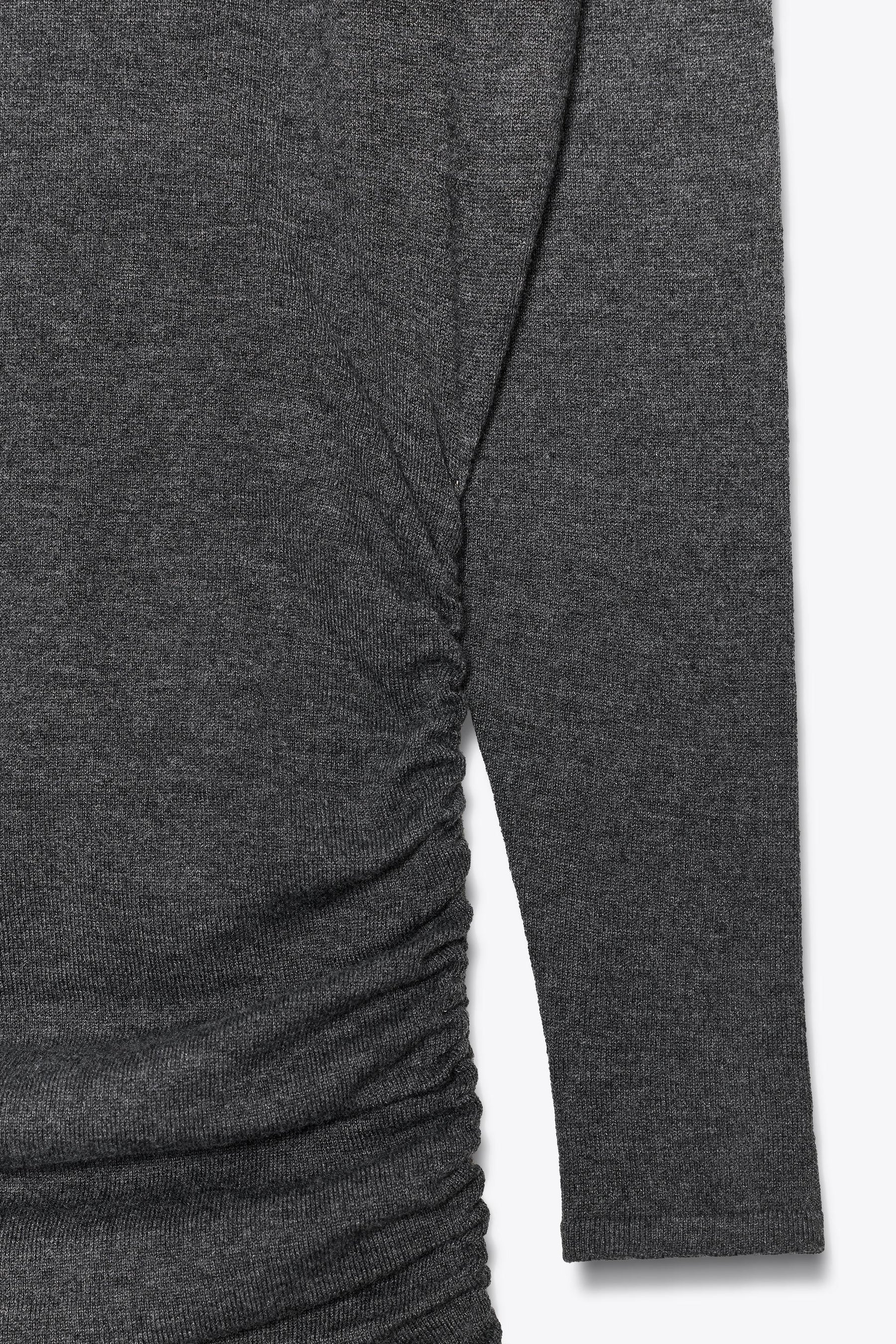 HOODIE KNIT MINI DRESS - Image 9