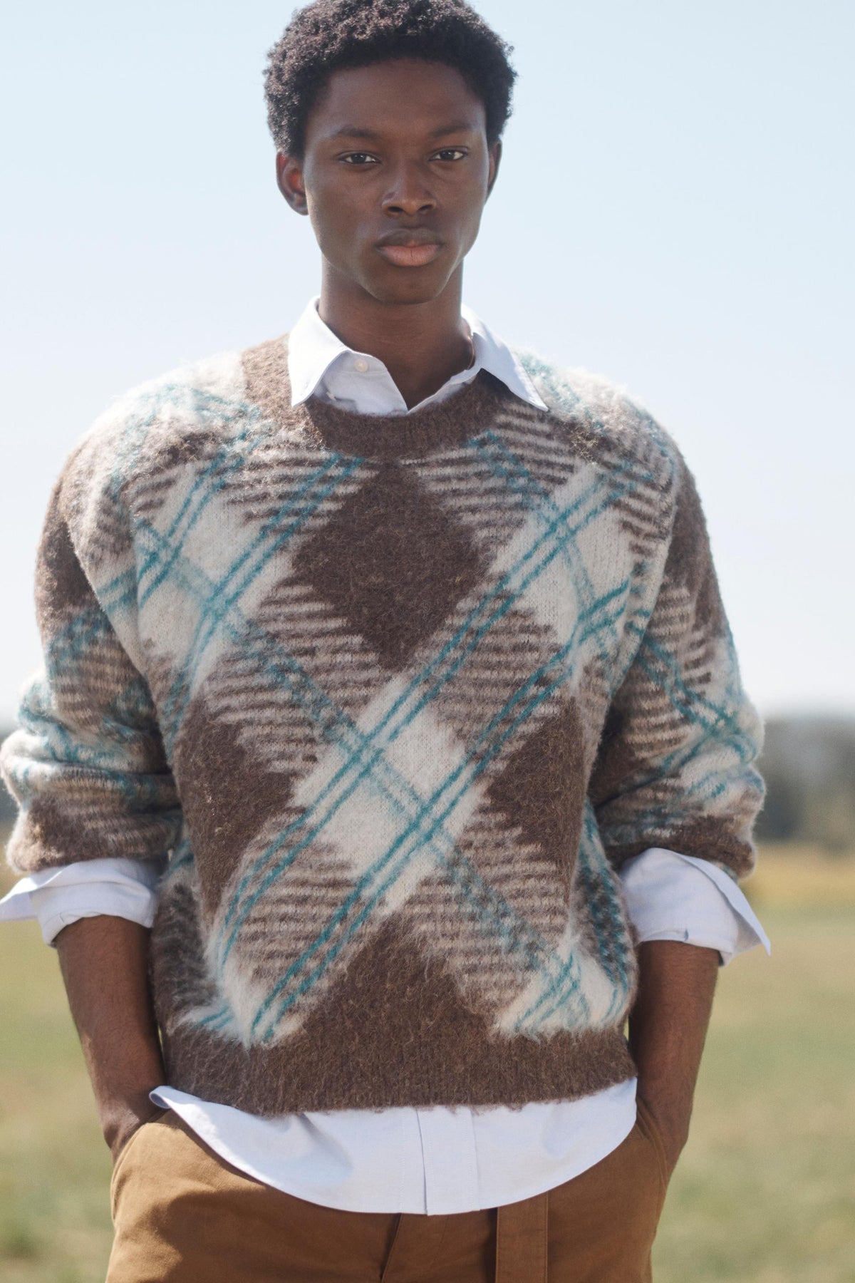 LIMITED EDITION GEOMETRIC JACQUARD SWEATER - Image 2
