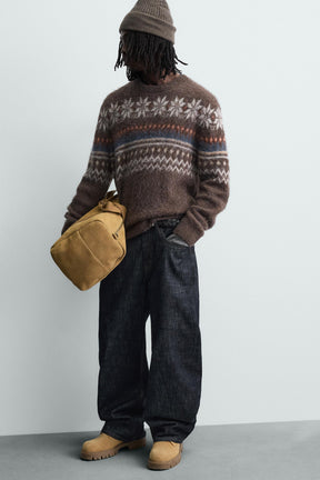 FAIRISLE JACQUARD JUMPER - Image 6