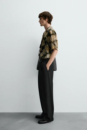 STRAWBERRY PRINT 100% RAMIE SHIRT - Image 4