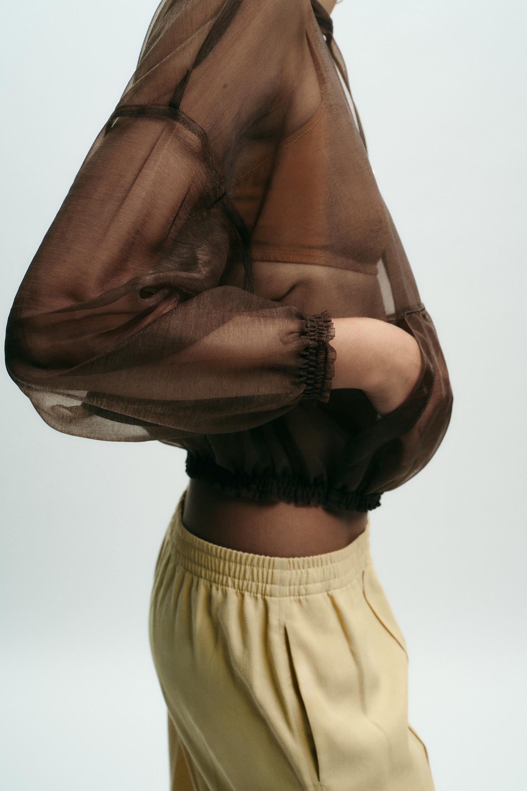 HOODED ORGANZA JACKET - Image 7