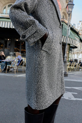 HERRINGBONE COAT - Image 7