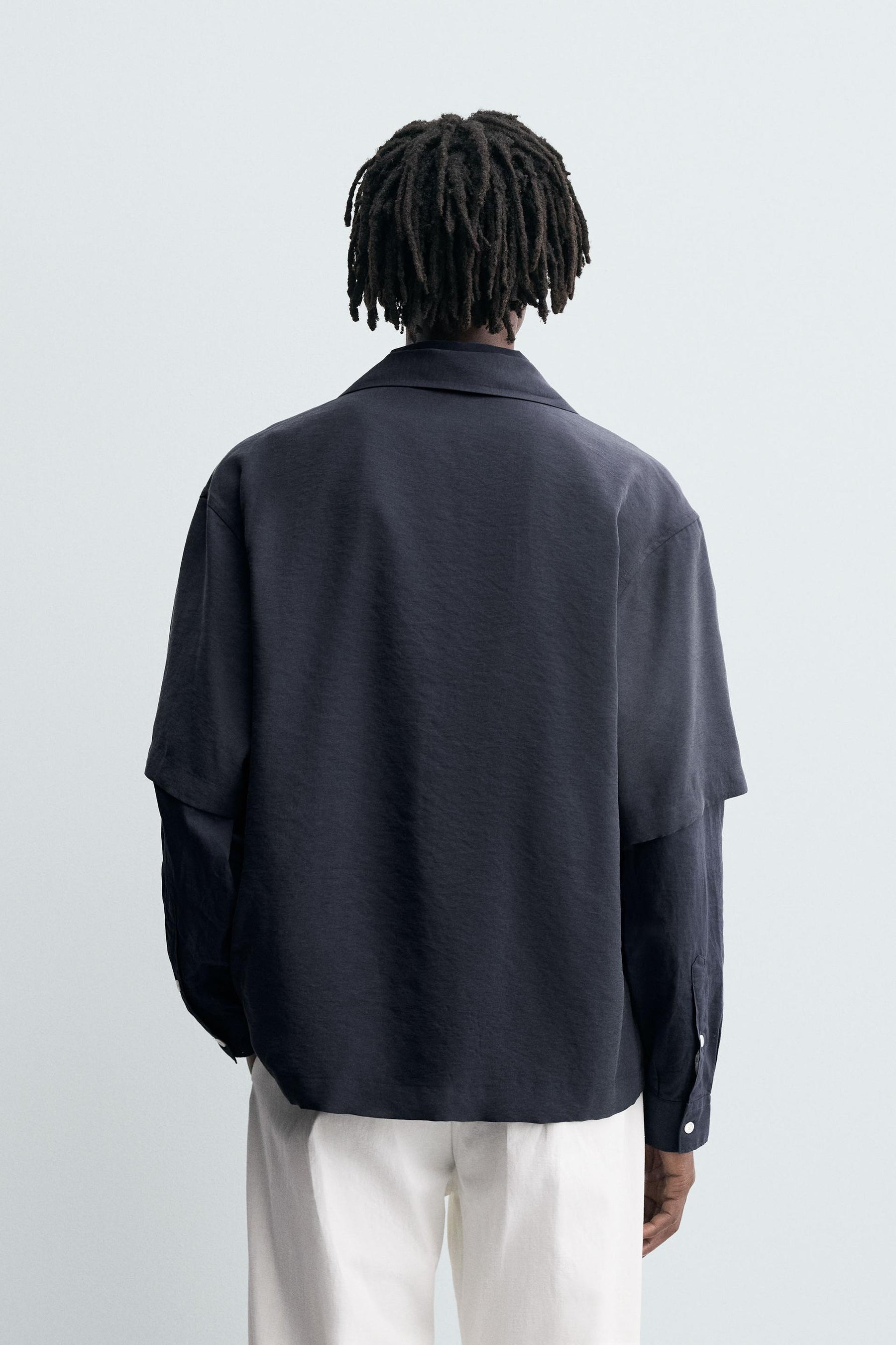 FLOWING RELAXED FIT SHIRT - Image 3