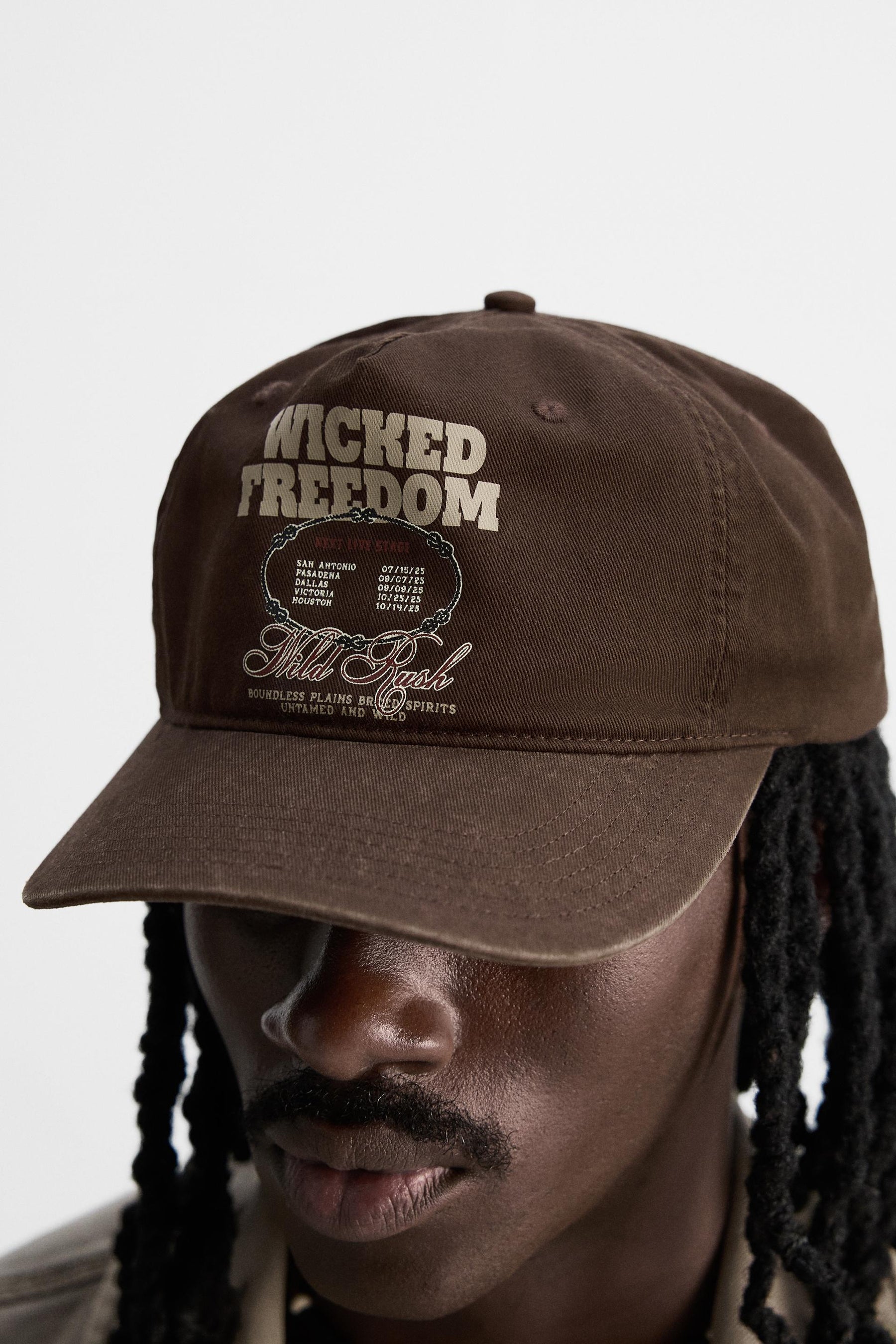 WASHED PRINT CAP - Image 3