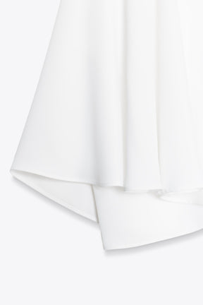 Asymmetric Crepe Top