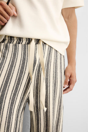 STRIPED JACQUARD TROUSERS - Image 6