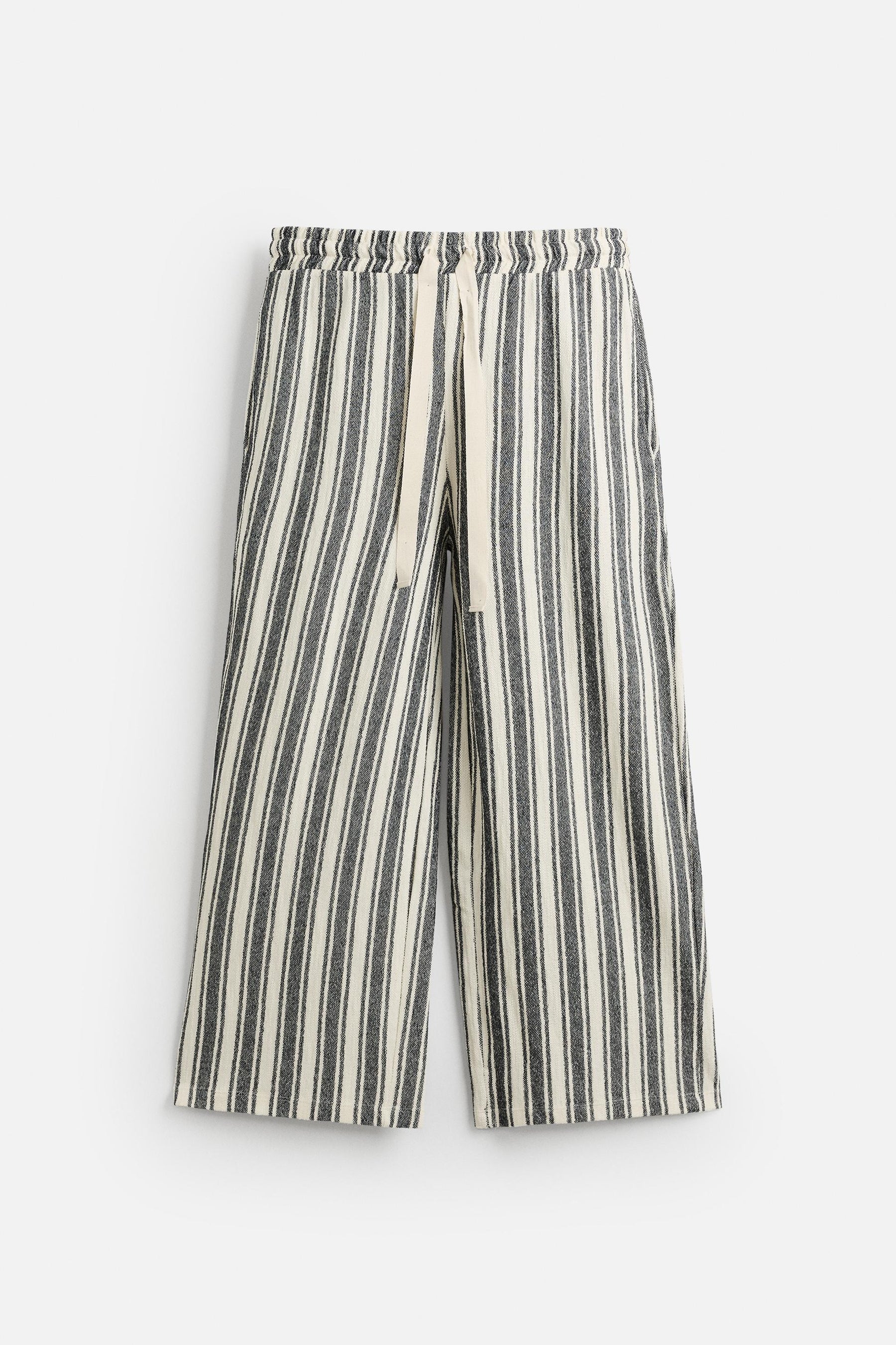 STRIPED JACQUARD TROUSERS - Image 7