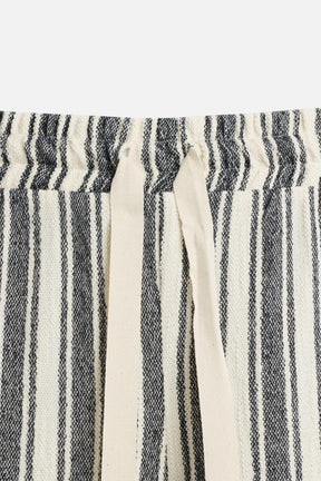 STRIPED JACQUARD TROUSERS - Image 9