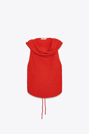 Textured Layered Woven Top