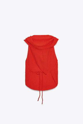 Textured Layered Woven Top