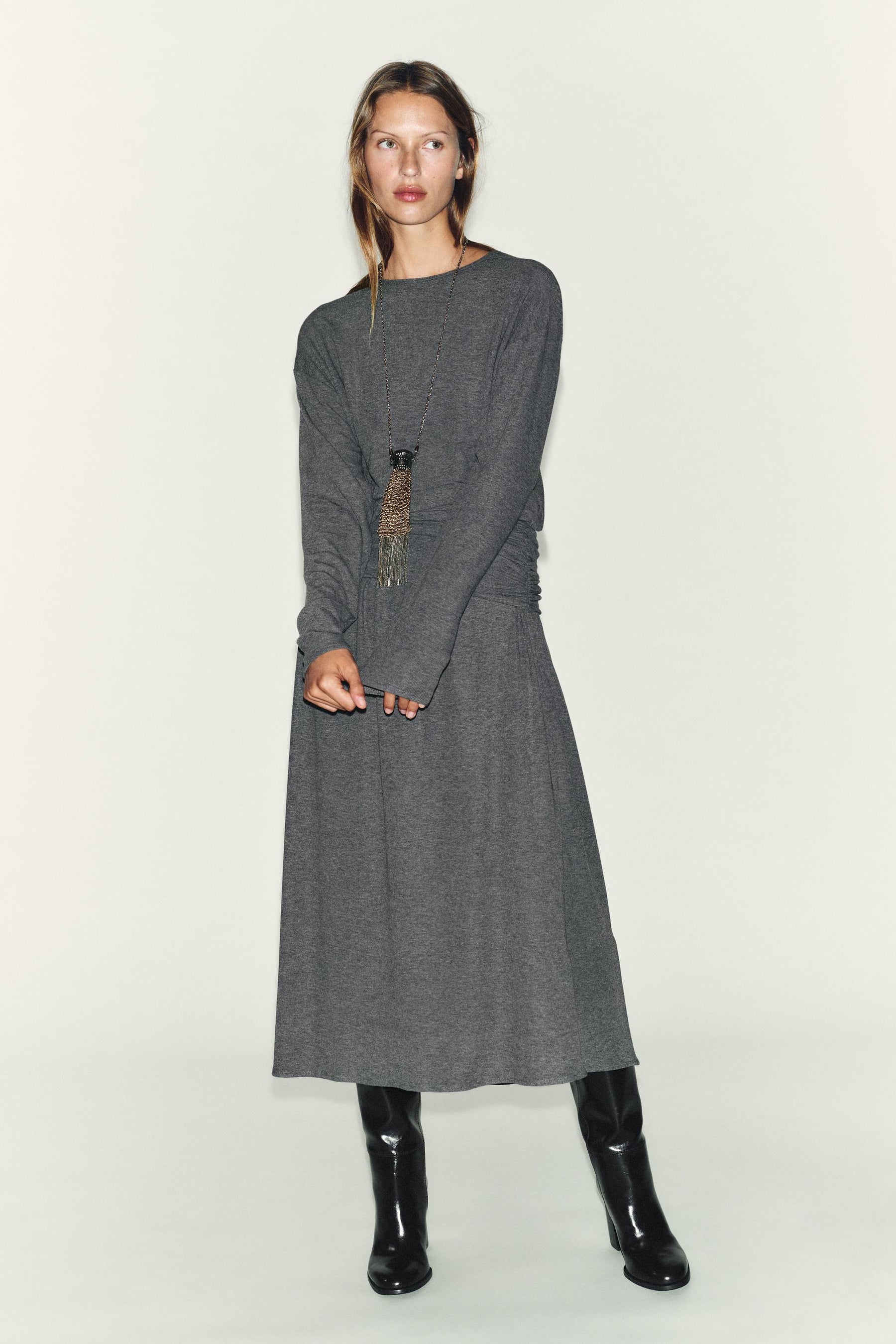 Waistband Soft Dress